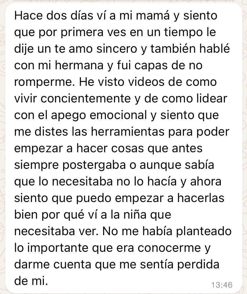 Testimonio real
