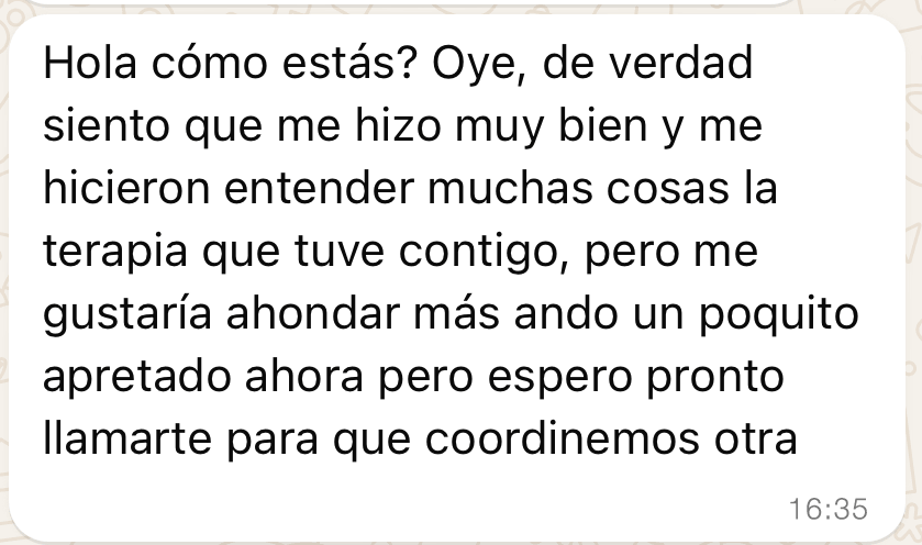 Testimonio real